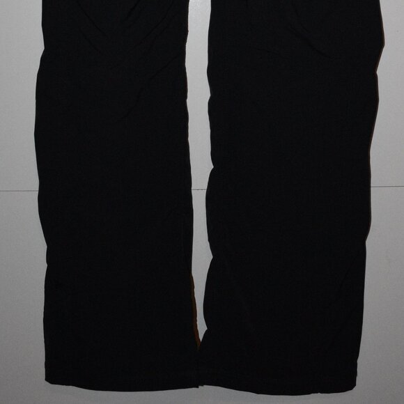 Women's Kirkland Black Woven Pants, Size Medium Short - Picture 4 of 4